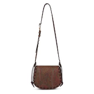 Etro Etro, Cross Body Bags, female, Brown, Size: ONE SIZE Drya Arnica 1984 Small Crossbody Bag