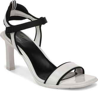 Naturalizer x June Ambrose Nova Sandal in Warm White/Black at Nordstrom, Size 9.5