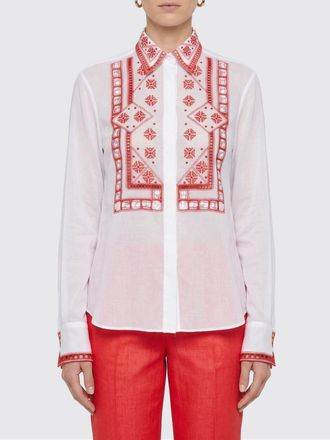 Ermanno Scervino Camicia Ermanno Scervino in mussola di cotone con ricami