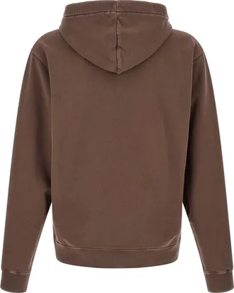 Jacquemus Fleece Cotton Hoodie - Brown
