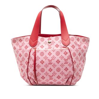 Louis Vuitton Pre-owned Womens Monogram Cabas Ipanema Pm - Pink Textile - One Size
