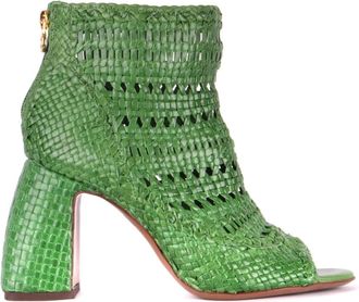 L'autre Chose Sandalen - Dames - Sandalen met hakken - Groen - 36 EU - Schoenen