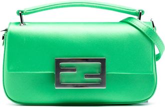 Fendi Pre-owned Fendi Silk Baguette Phone Pouch Satchel Ladies 7AS142 AMCF 238 0501