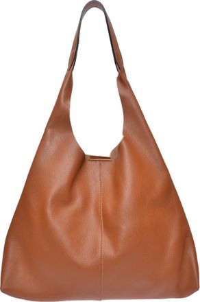 Luisa Vannini Brown Rundleer Tas