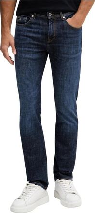 Karl Lagerfeld Straight Jeans - Heren - Slim Fit Jeans - Blauw - W33 L32 - Jeans