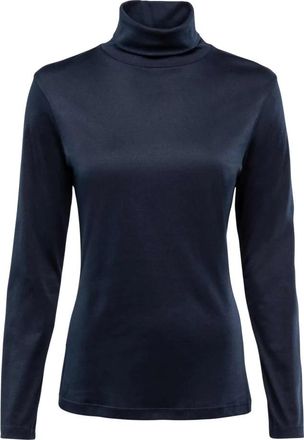 van Laack Melissa - Dames - Longsleeves - Zwart - L - Tops