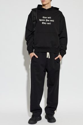 Palm Angels Hoodie, Mens, Black