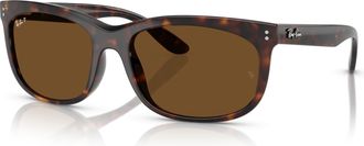 Ray-Ban Polarized Rectangular Unisex Sunglasses RB2389 902/57 60