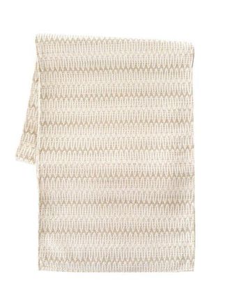 Anaya with Love Summer Twist Indoor Outdoor Table Runner in Beige at Nordstrom