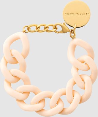 Vanessa Baroni Bracelet Flat Chain Latte