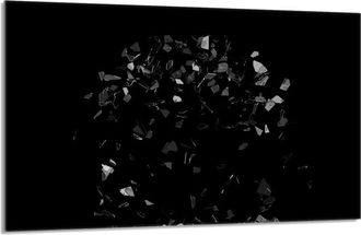 OEM Placa Protectora De Vidrio Para Estufa 80x52 Negra