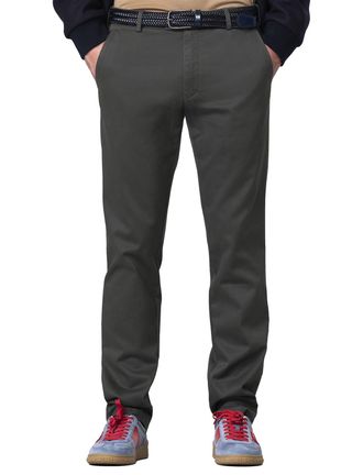 Meyer katoenen broek Meyer Bonn grijs