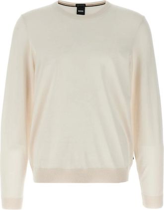 HUGO BOSS Heren, Truien, Wit, Maat: M Wol