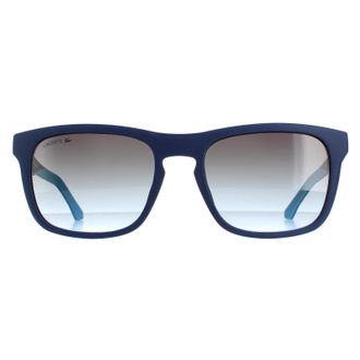 Lacoste zonnebril L956S 401 Mat Blue Gray Dracient