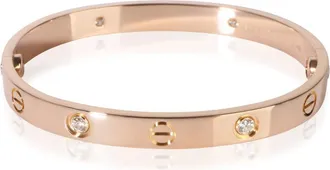 Cartier Pre-Owned Cartier Rose Gold Diamond Love Bracelet