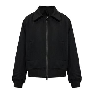 Yohji Yamamoto Woljas - Heren - Zomerjassen - Zwart - L - Wol - Jassen