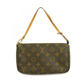 Louis Vuitton Brown Pouch (Pre-Owned)