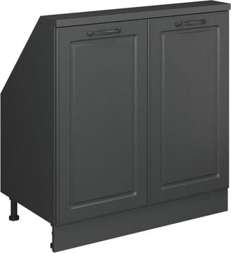 Vicco Armario Para Techo Inclinado Rion, Antracita Casa De Campo/antracita, Con 2 Puertas, Vicco