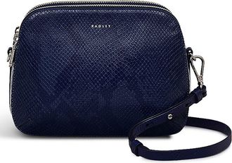 Radley London Dukes Place Snakeskin Embossed Crossbody Bag in Evenfall at Nordstrom Rack, Size Medium
