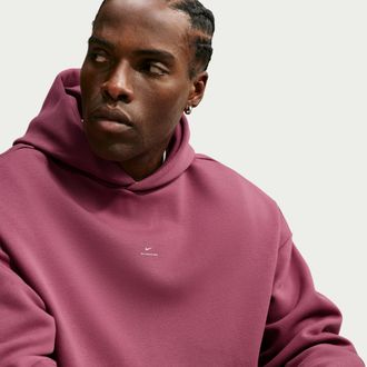 Nike Mens Standard Issue Therma-FIT Brushed Basketball Pullover Hoodie in Red | IM5918-654
