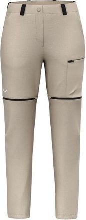 Salewa Puez Hemp DST 2/1 Pant Zip-Off-Hose für Damen | grau/beige