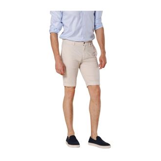 Mason's Korte Broeken, Heren, Beige, S, London Chino Bermuda Shorts