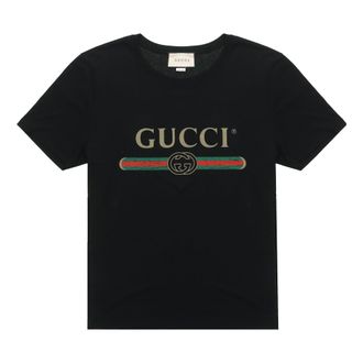 Gucci Washed Jersey Oversize T-Shirt Black 440103-X3F05-1508
