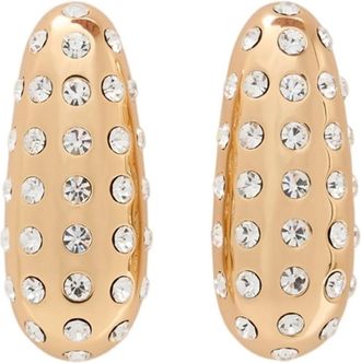 Self Portrait Crystal Bar Oorbellen - Dames - Oorbellen - Geel - ONE Size - Accessoires