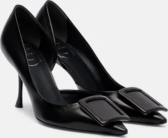 Roger Vivier Viv In The City leather pumps