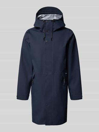 GOFRANCK Regenjacke mit Rei&szlig;verschlusstaschen Modell RAIN EATER in Marine, Gr&ouml;&szlig;e XXL