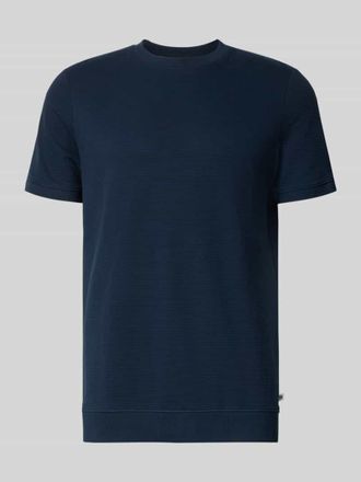 s.Oliver Red Label Regular Fit T-Shirt aus Baumwoll-Mix in Marine, Gr&ouml;&szlig;e XXXL