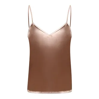 Fabiana Filippi Mujer, Camisetas, Marr&oacute;n, Talla: S