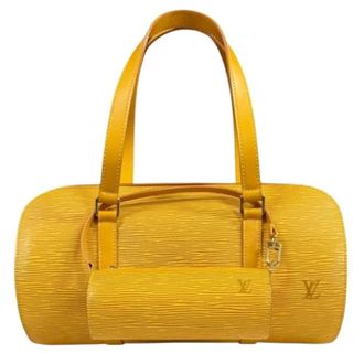 Louis Vuitton Pre-owned Vintage Epi Handbag - Dames - Pre-owned - Geel - Maat: ONE Size Leer