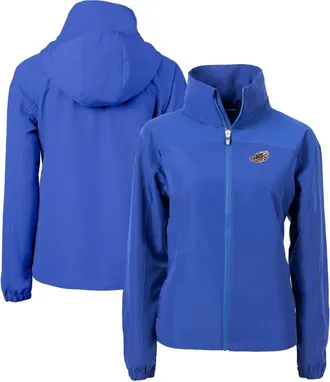 Cutter & Buck Womens Cutter & Buck Blue Akron RubberDucks Charter Eco Recycled Full-Zip Jacket at Nordstrom, Size Xxx-Large