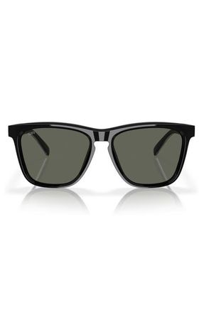 Costa Ulu 56mm Square Sunglasses in Black/Gray at Nordstrom