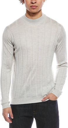 Brunello Cucinelli Cashmere & Silk-Blend Mock Neck Sweater