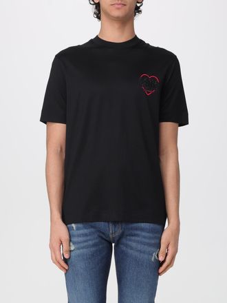 Emporio Armani T-shirt in cotone Love Emporio Armani con strass