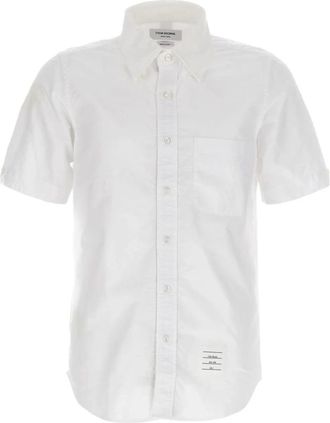 Thom Browne Hombre, Camisas, Blanco, Talla: S
