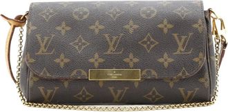 Louis Vuitton Favorite Handbag Monogram Canvas MM crossbody bag - Bruin