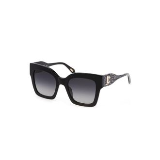 Just Cavalli Black Plastic Women Womens Sunglass