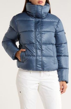 BCBGeneration Water Resistant Puffer Jacket in Chambray at Nordstrom Rack, Size Xx-Large