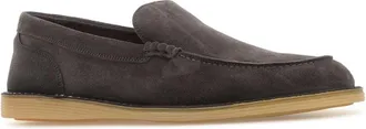 Dolce & Gabbana Suede Moccasin Loafer - Gray