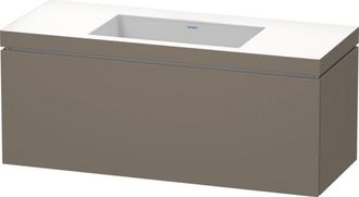 Duravit Duravit - Lavabo Para Muebles L-cube C-bonded Con Base, Colgante