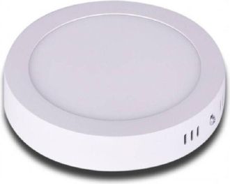 Trade Shop Trade Shop Traesio - Trade Shop - Led Plafoniera 12w Tondo Pvc Luz Caldo Natural P170b