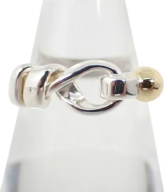 Tiffany & Co. Yellow Gold (18K) Sterling Silver 925 Band Ring (Pre-Owned)