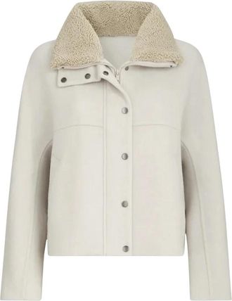 Brunello Cucinelli Jassen - Dames - Jassen - Beige - M - Jassen