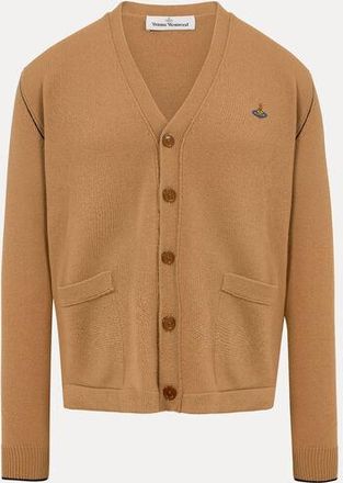 Vivienne Westwood Alex Cardigan Merino Wool / Cashmere Camel XL Men