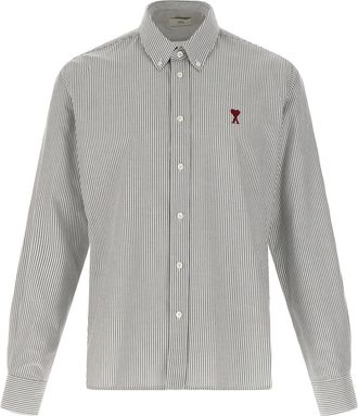 Ami Grey Button-Down Ami de Coeur Shirt