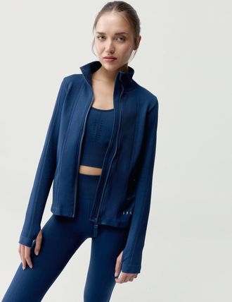 Born Living Yoga Jacket India Sailor Blue