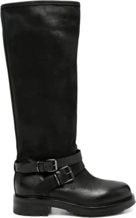 Strategia Over-knee Boots - Dames - Hoge Laarzen - Zwart - 36 EU - Schoenen